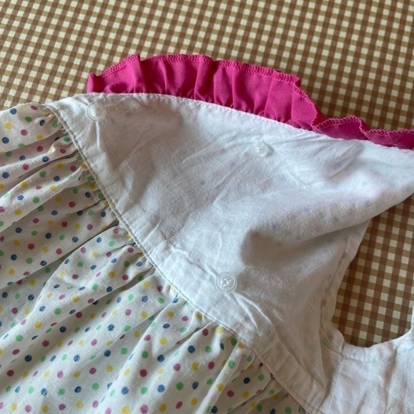 Toffee Apple polka dots multicolor dress.
Size 18months - Picture 5 of 10